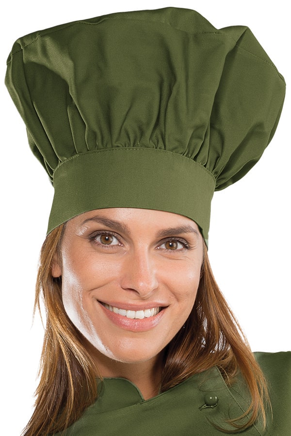 Cappello Cuoco Verde Militare