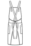 Grembiule Samurai stone disegno rear